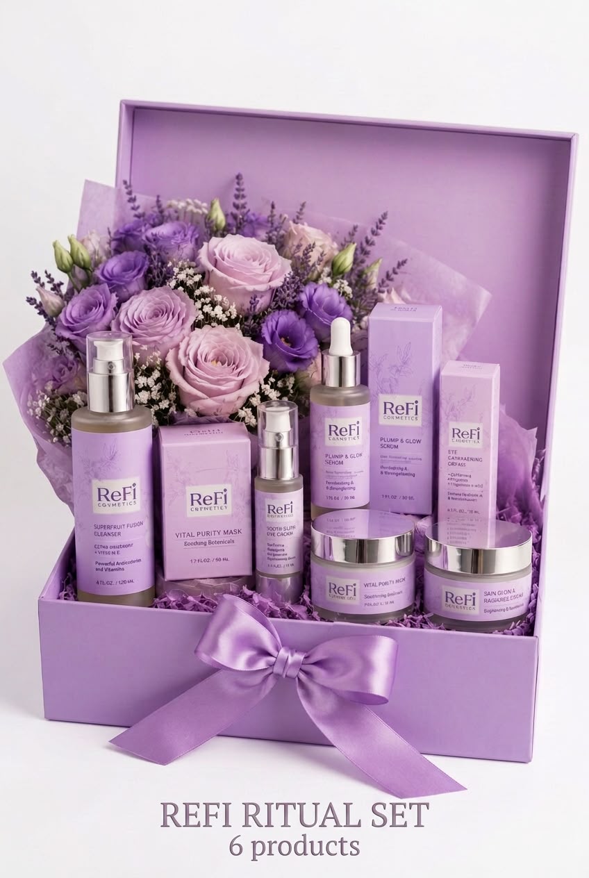 REFI Radiance Ritual Set - 6 Piece Gift Collection