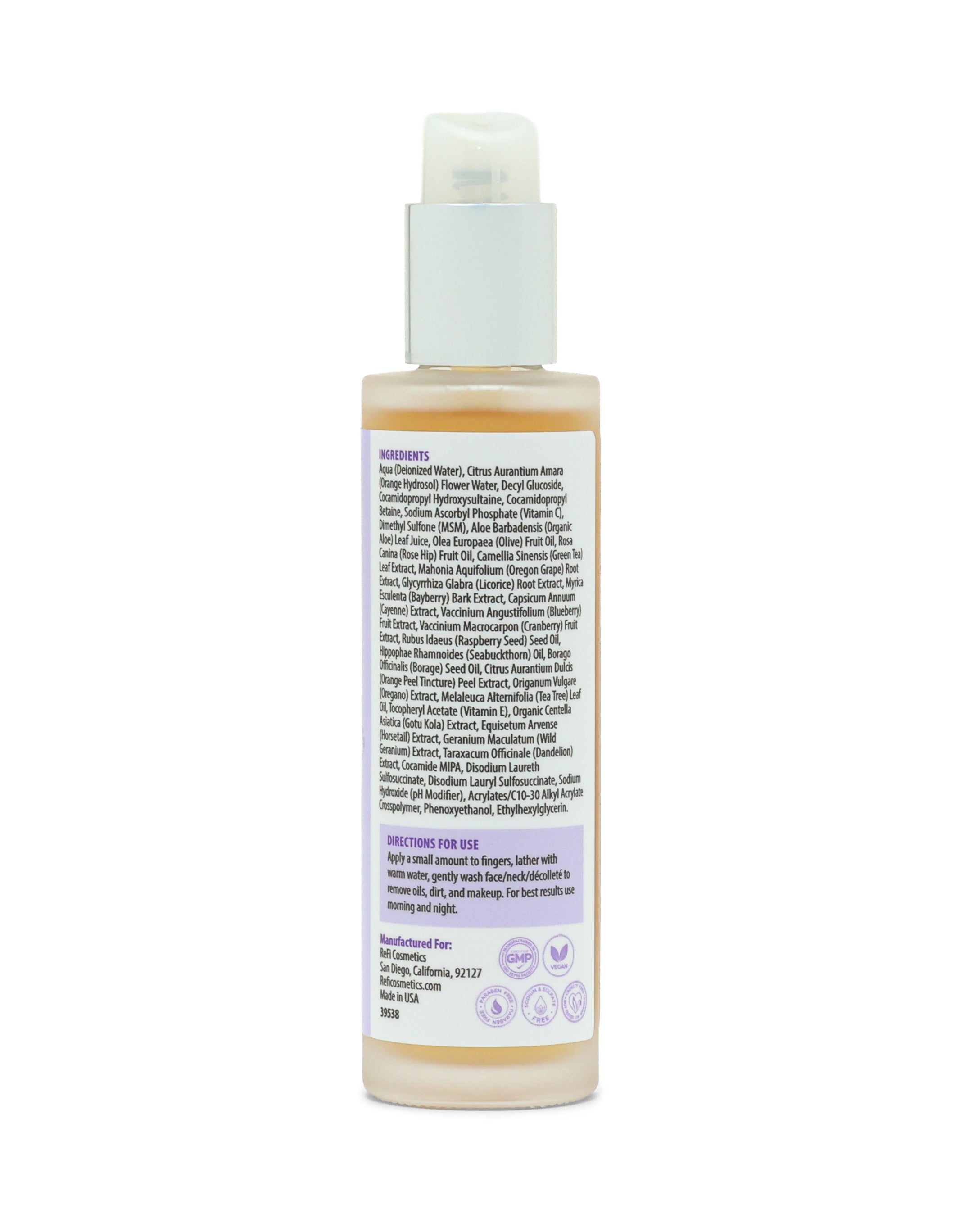 Superfruit Fusion Facial Cleanser – ReFi Cosmetics